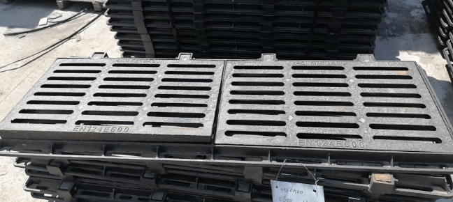 化州球墨铸铁连体双篦展示